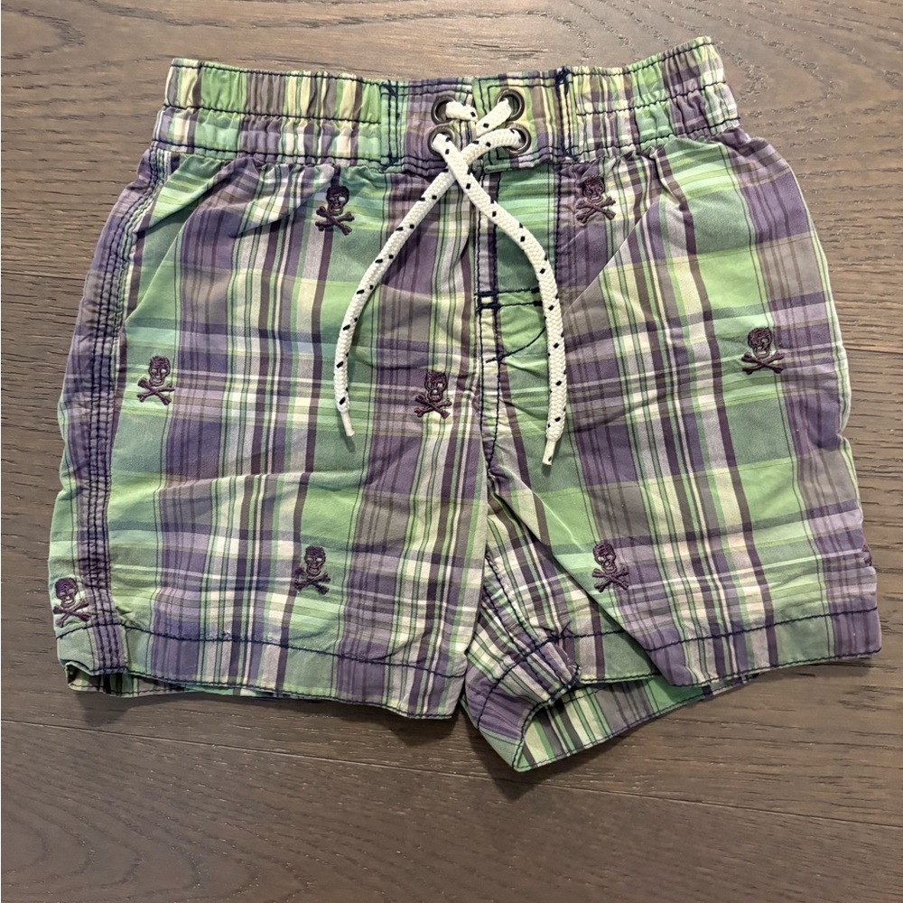 Baby gap kids swim trunks 12-18M NWT ret $69 plus tax